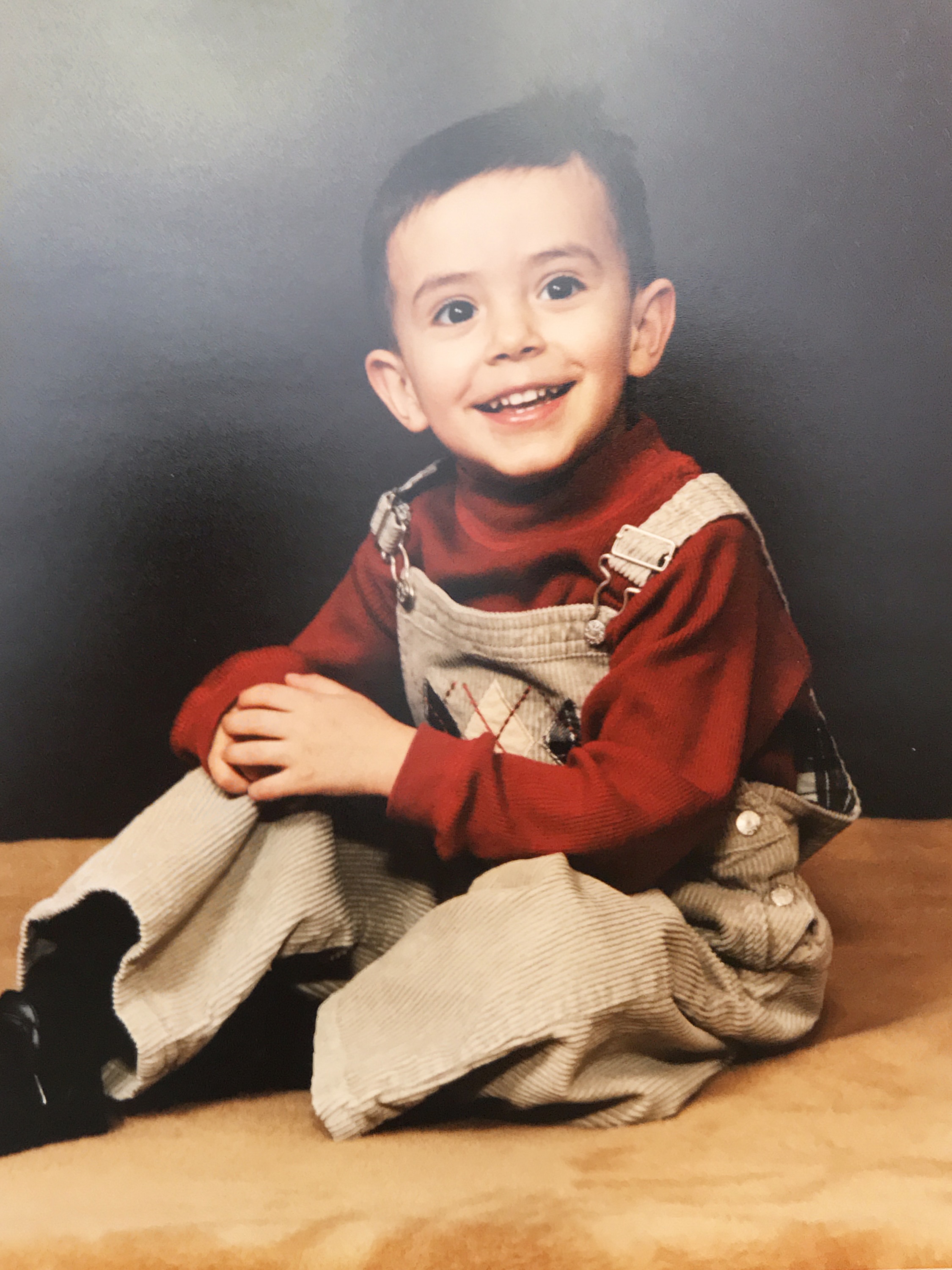 Christian as a child